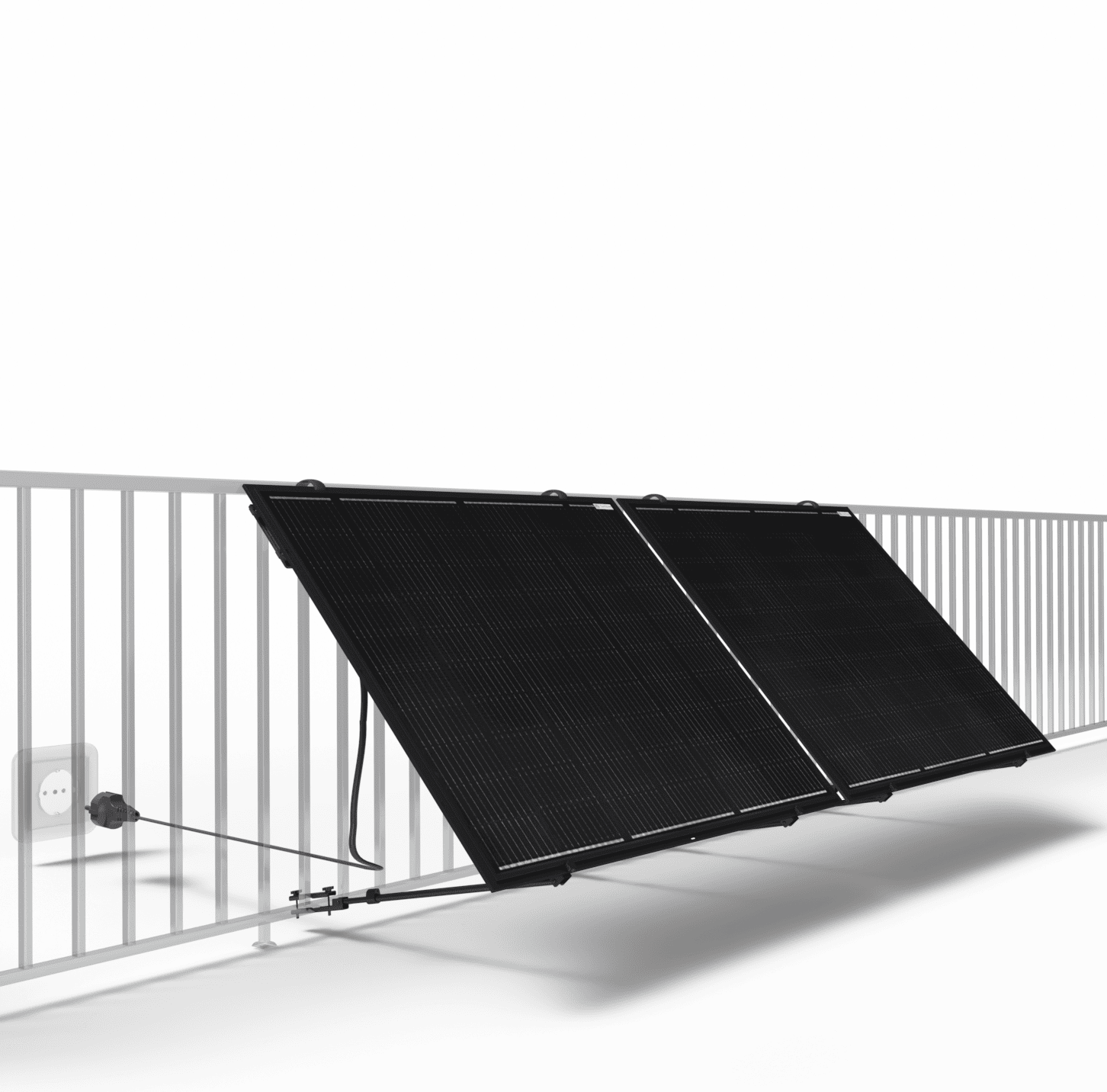 Zonnepanelen met stekker (440W) voor balkon – Plug & Play