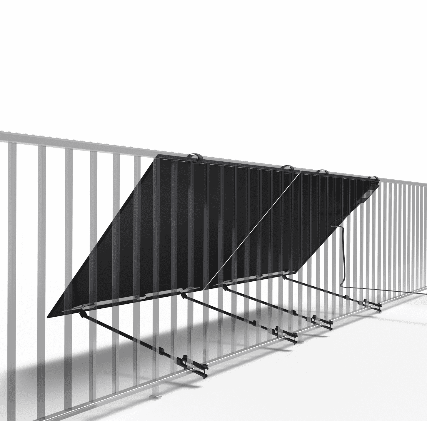 Zonnepanelen met stekker (440W) voor balkon – Plug & Play