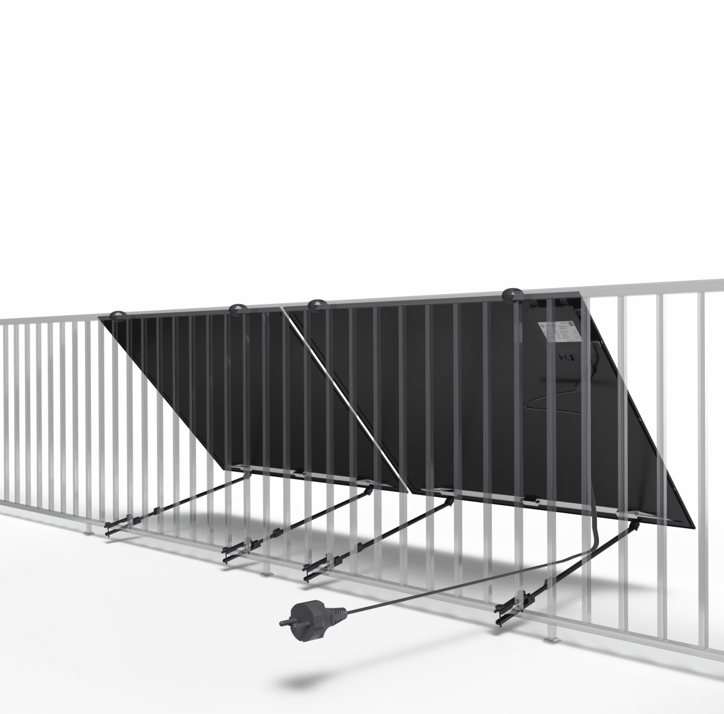 Zonnepanelen met stekker (440W) voor balkon – Plug & Play