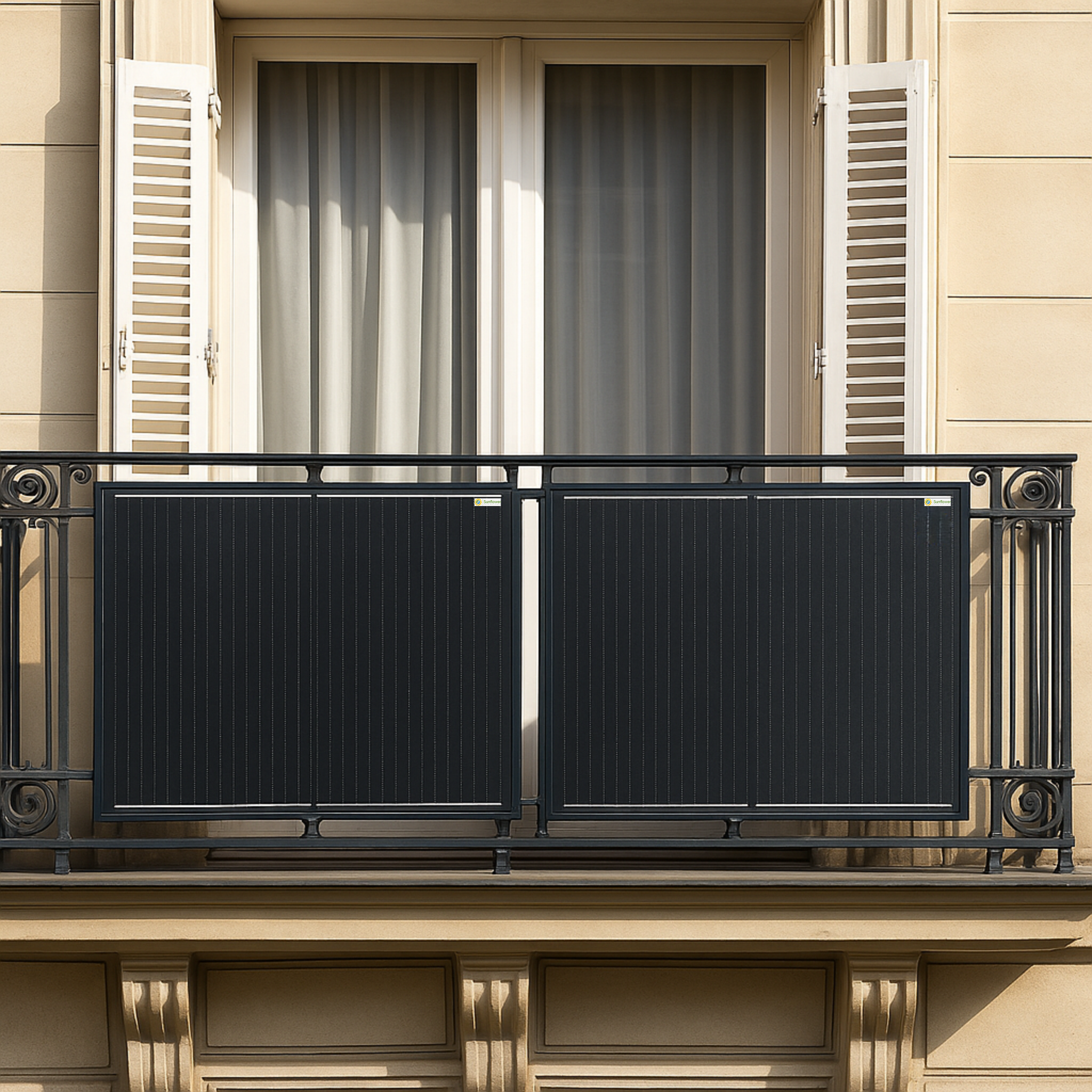 Kit solaire balcon lite brise-vue