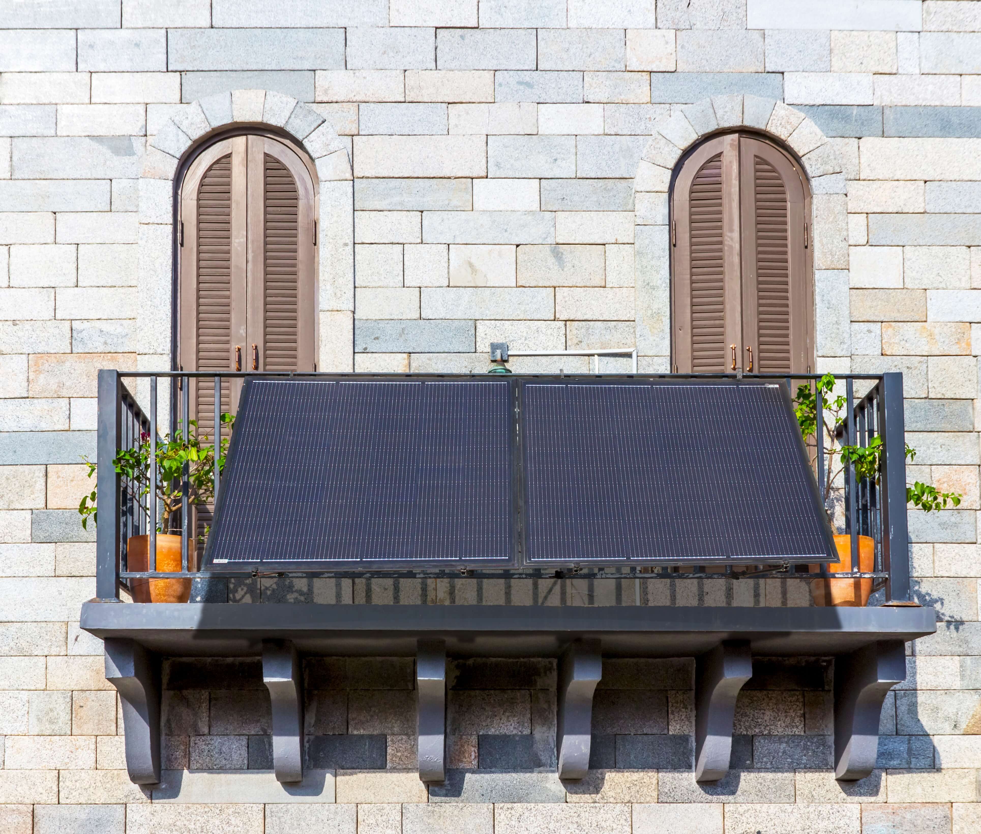 Zonnepanelen met stekker (440W) voor balkon – Plug & Play