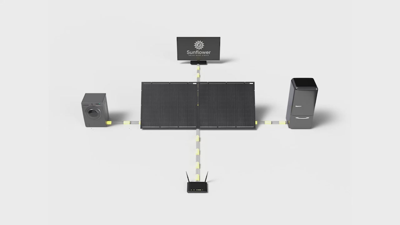Charger la vidéo: Comment fonctionne un panneau solaire pour balcon