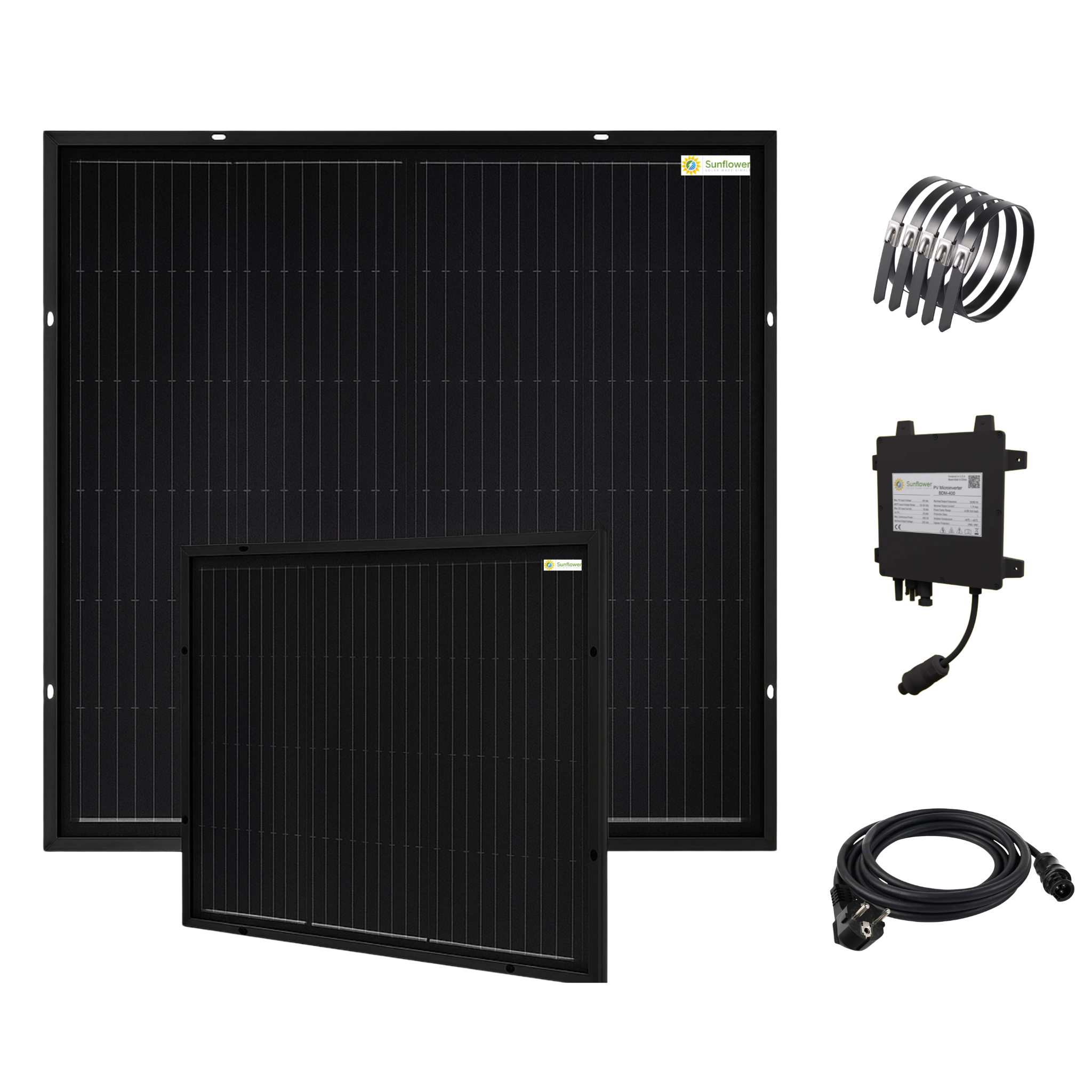 Kit solaire balcon lite brise-vue