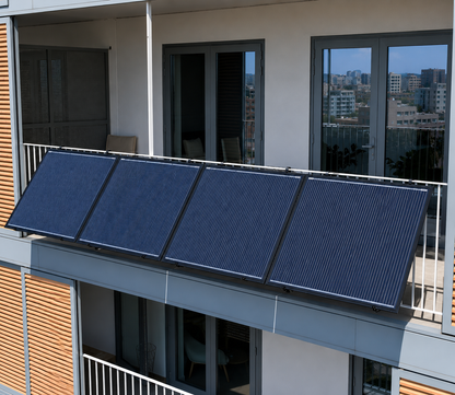 Kit solaire pour balcon 880 W inclinable — Sunflower Solar
